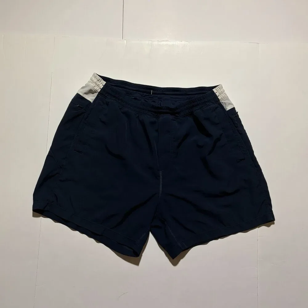 birddogs Men's Navy/White Athletic Shorts 2XL 6in Inseam Pockets